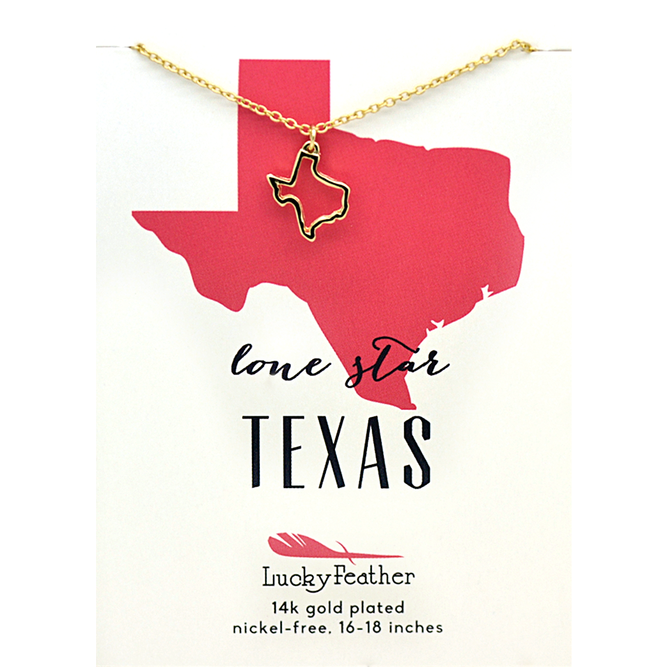 Texas State Necklace