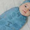 Starships - Knit Swaddle Blanket