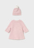Quartz Pink Knit Coat & Hat
