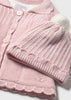 Quartz Pink Knit Coat & Hat