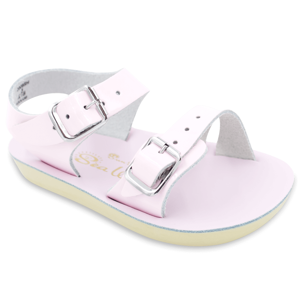 Shiny Pink Sea Wee Sandals