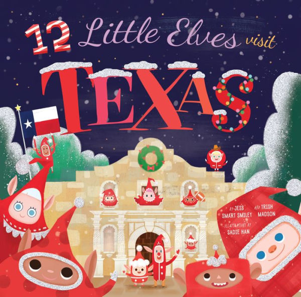 12 Little Elves Visit Texas - Book