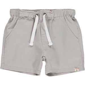 Hugo Pale Grey Twill Shorts