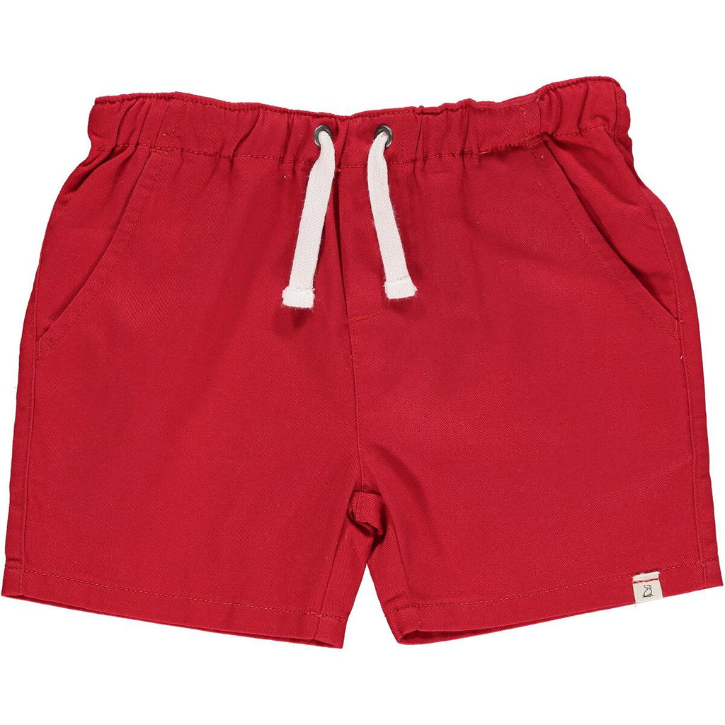 Hugo Red Twill Shorts