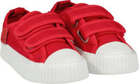 Brewster Red Double Velcro Canvas Shoes