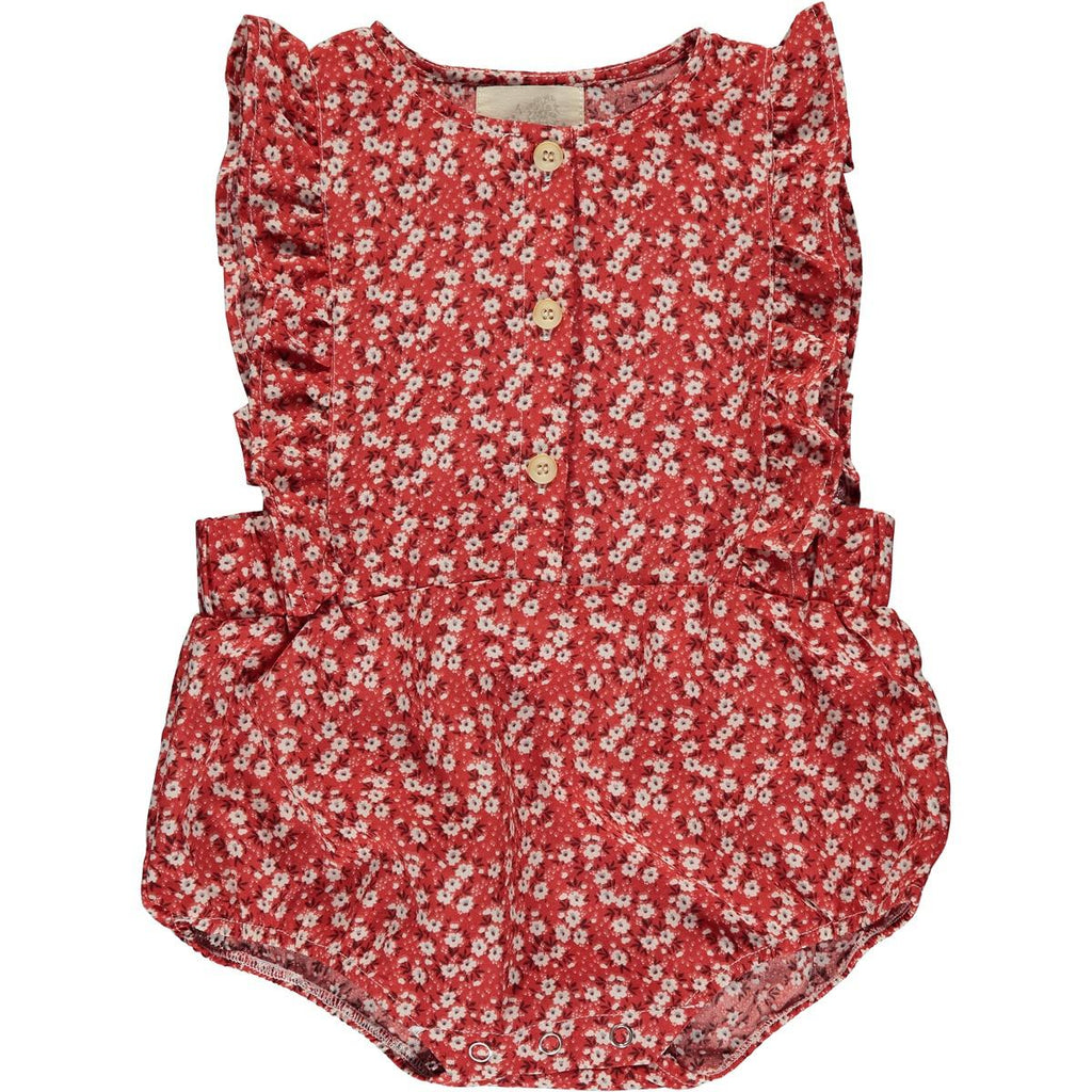 Megan Bubble | Red Ditsy Floral