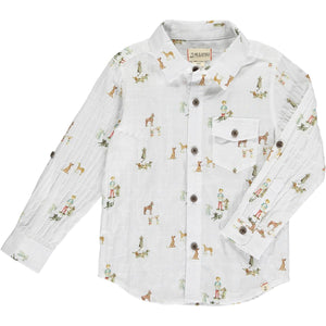 Atwood Woven Shirt - Boy & Pups