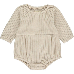 Daisy Bubble - Tan Ribbed