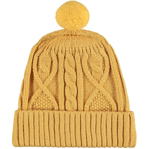 Maddy Knit Hat - Mustard