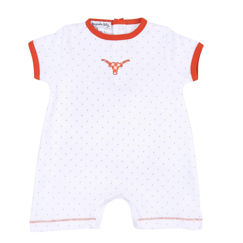 Longhorn Football Embroidered Playsuit