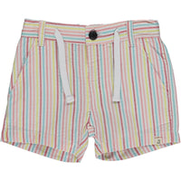 Crew | Candy Stripe Seersucker Shorts