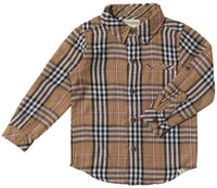 Atwood Woven Shirt - Brown/Black/Red Plaid