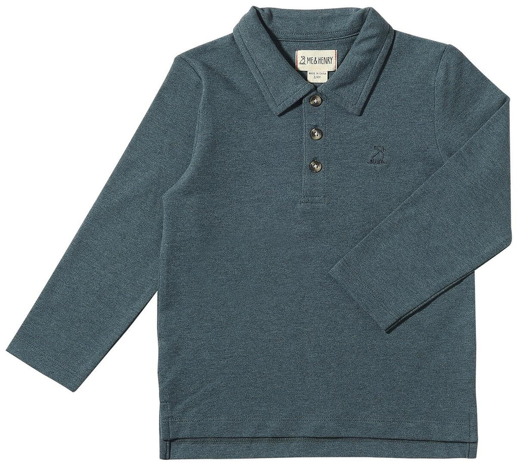 Spencer Polo - China Blue Pique