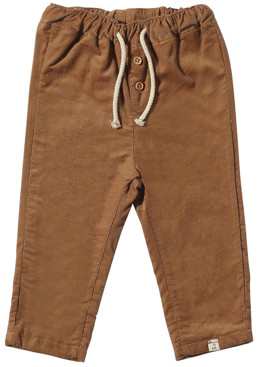 Lt Brown Cord Cotton Pants