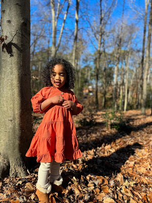 Saoirse Dress - Pumpkin