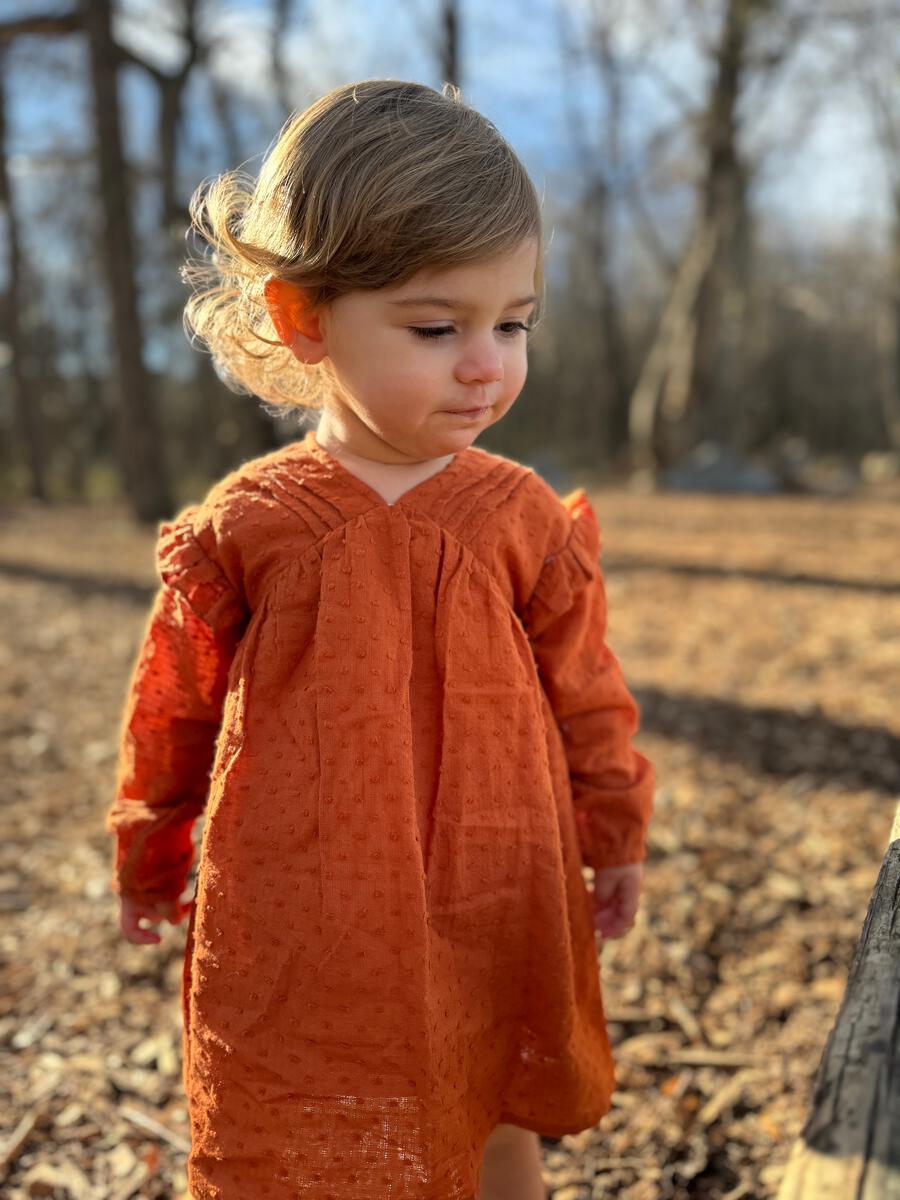 Brenn Dress - Pumpkin