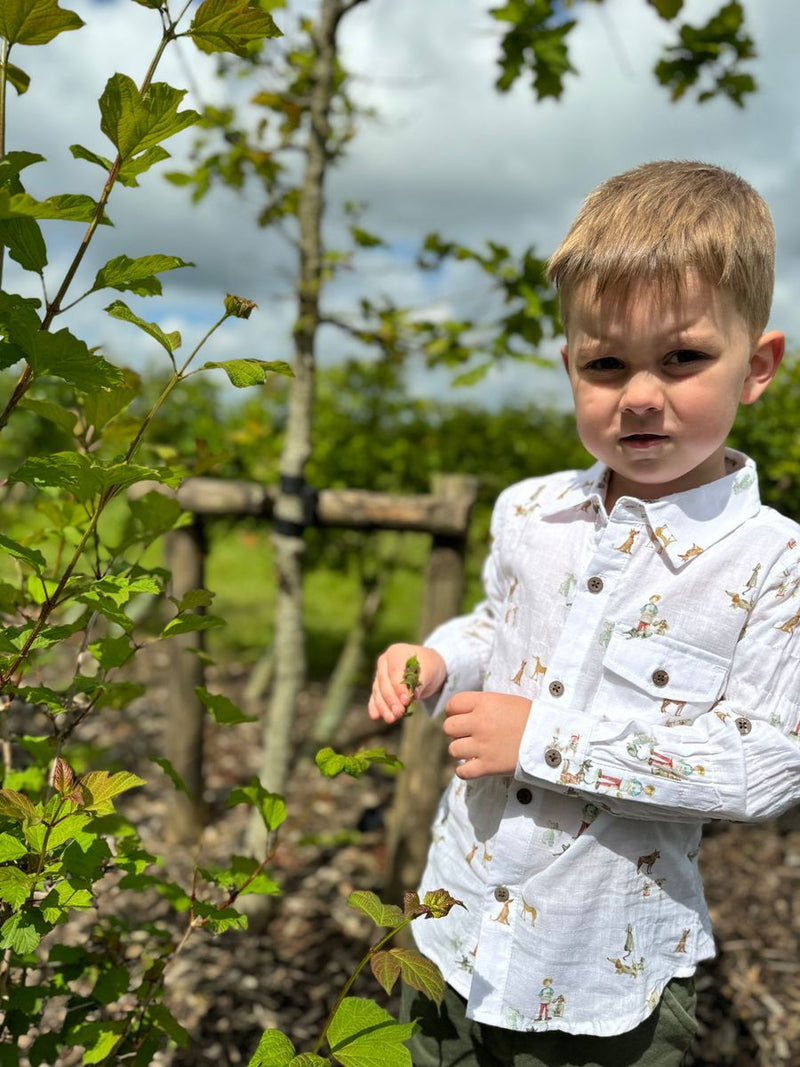 Atwood Woven Shirt - Boy & Pups