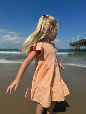 Simone Dress - Orange