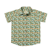 Maui Button Shirt - Blue Islands