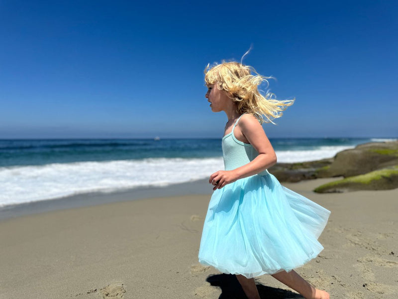 Kaia Tutu Dress - Aqua