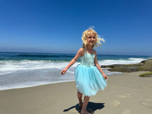 Kaia Tutu Dress - Aqua