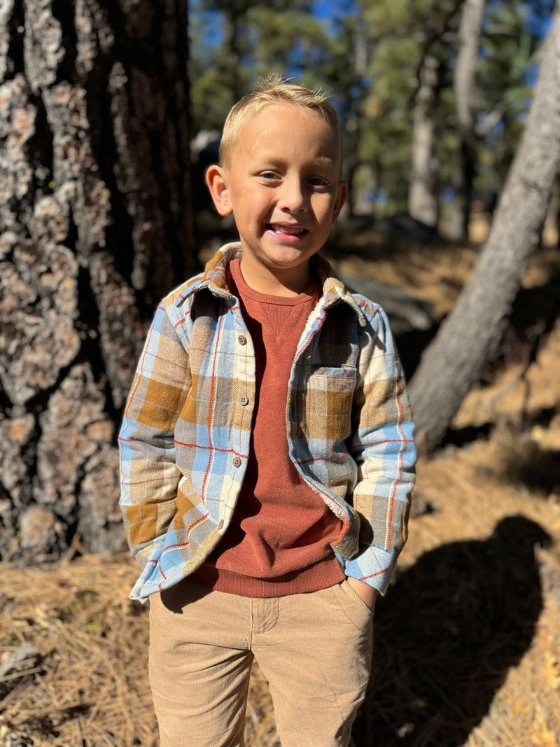 Adventurer Sherpa Lined Shirt - Plaid