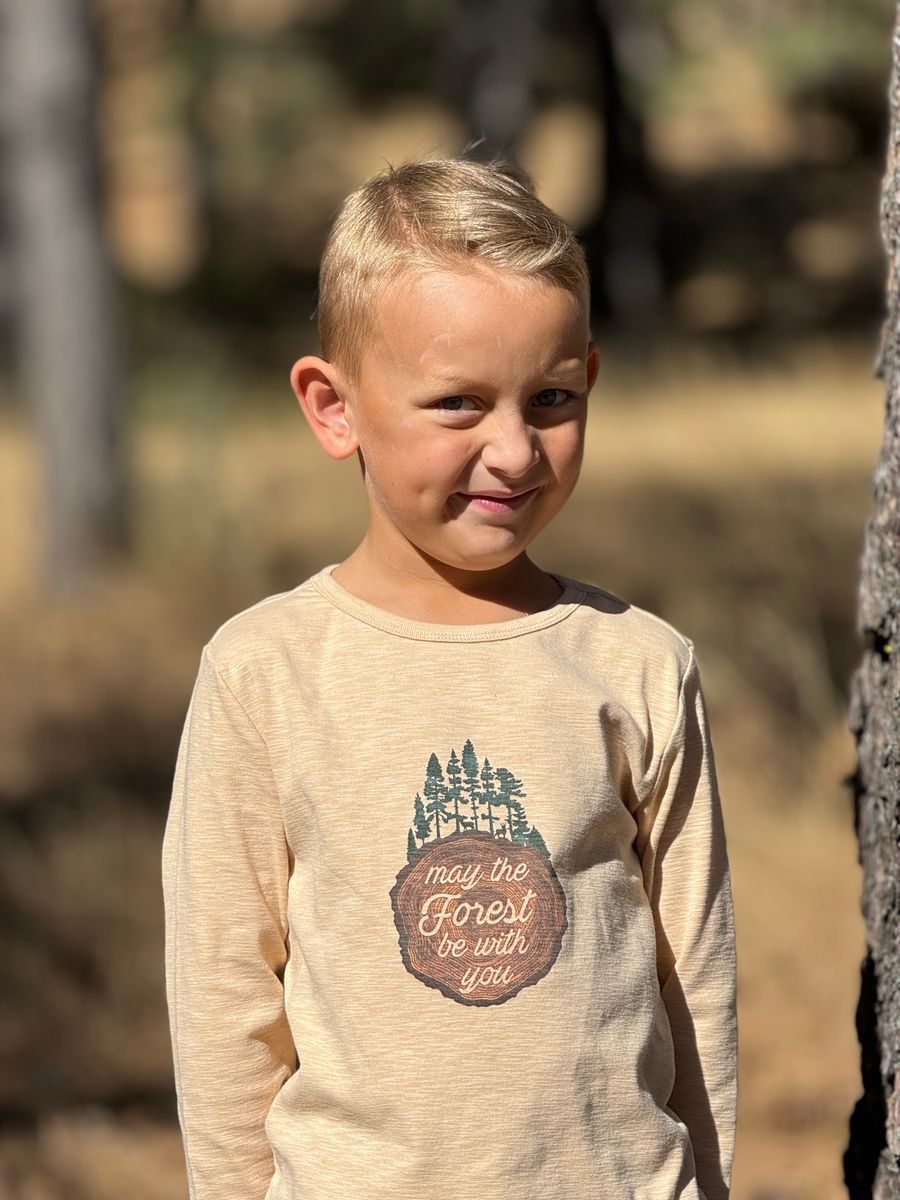 May the Forest Be W/ You - LS Shirt