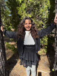 Darcie Jacket - Black Sequin