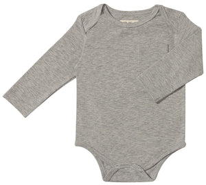Heather Grey Tellico Onesie