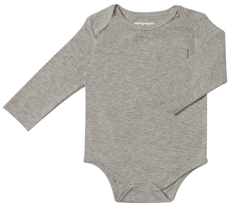 Heather Grey Tellico Onesie