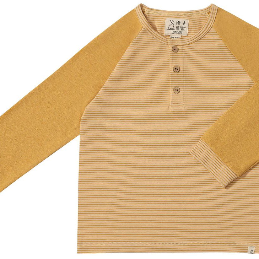 Lugoff Gold Stripe LS Raglan Tee