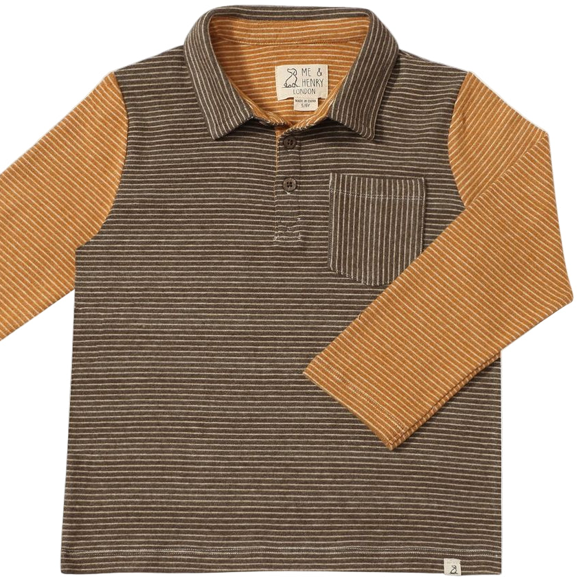 Troy Polo - Green Gold Arms