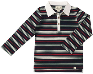 Rupert Rugby - Navy & Red LS Shirt