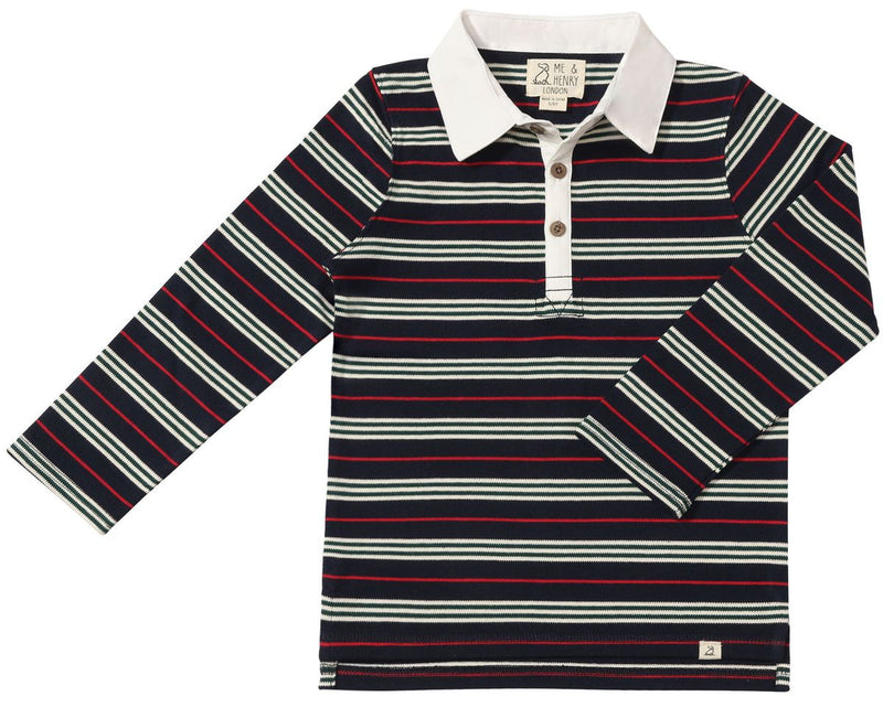 Rupert Rugby - Navy & Red LS Shirt