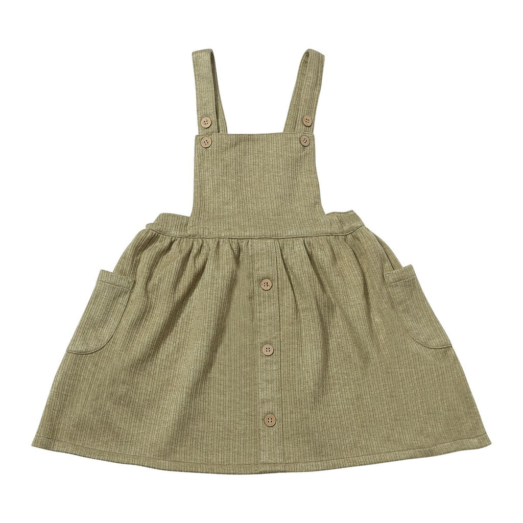 Autumn Pinafore - Green