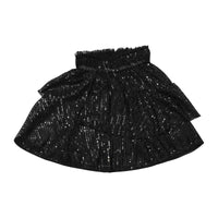 Lyra Skirt - Black Sequin