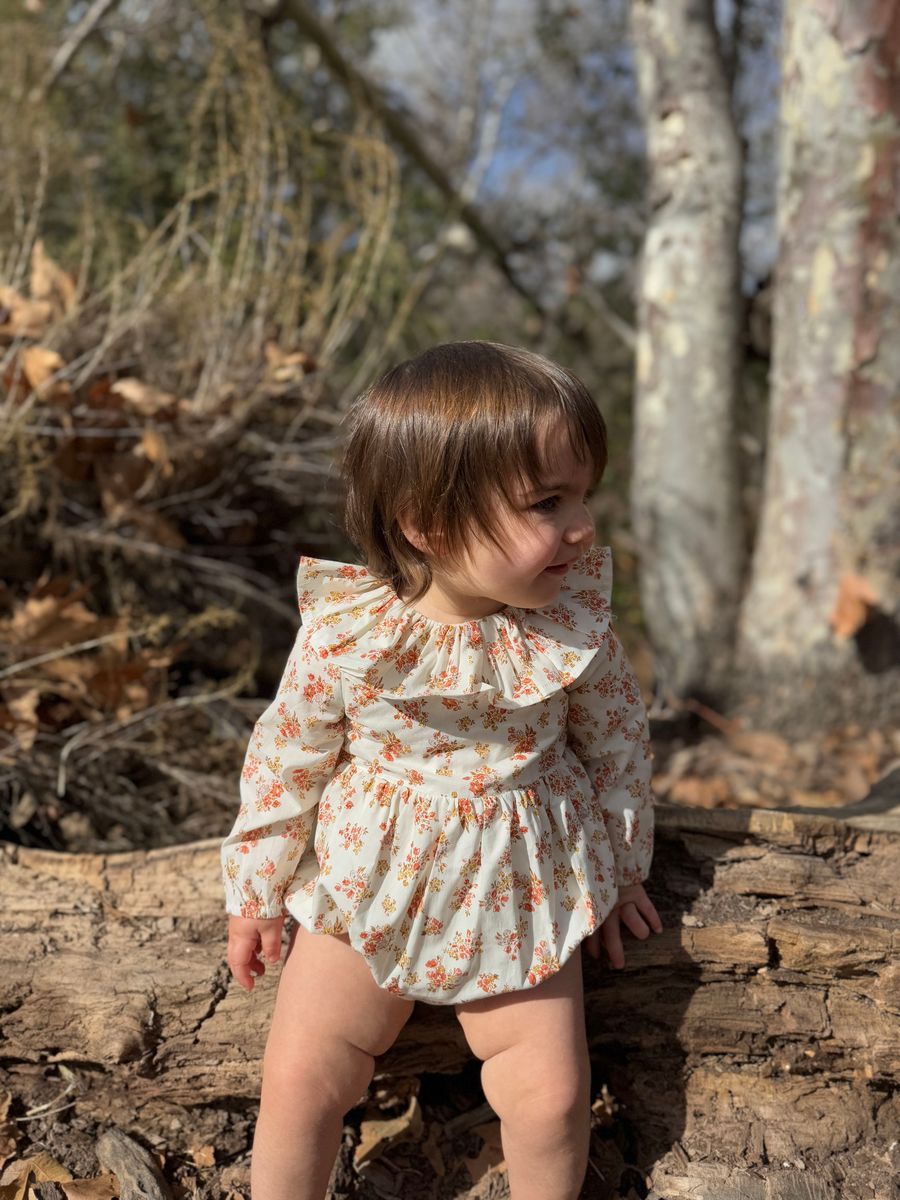 Maya Bubble - Orange Autumn Floral