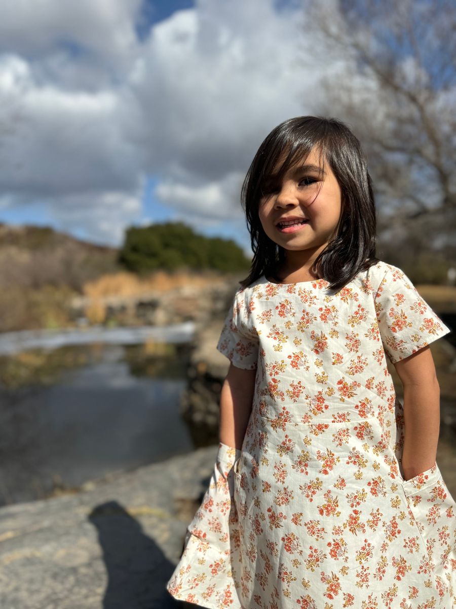 Debbie Dress - Autumn Floral