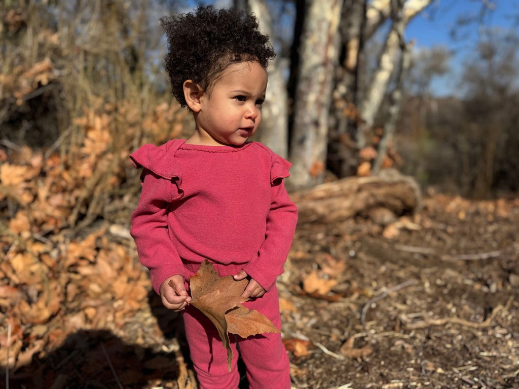 Francie Onesie - Berry