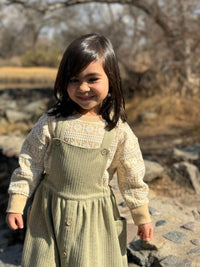 Autumn Pinafore - Green