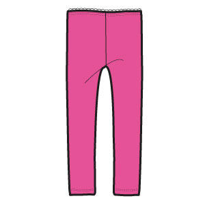Solid Leggings - Astilbe Pink