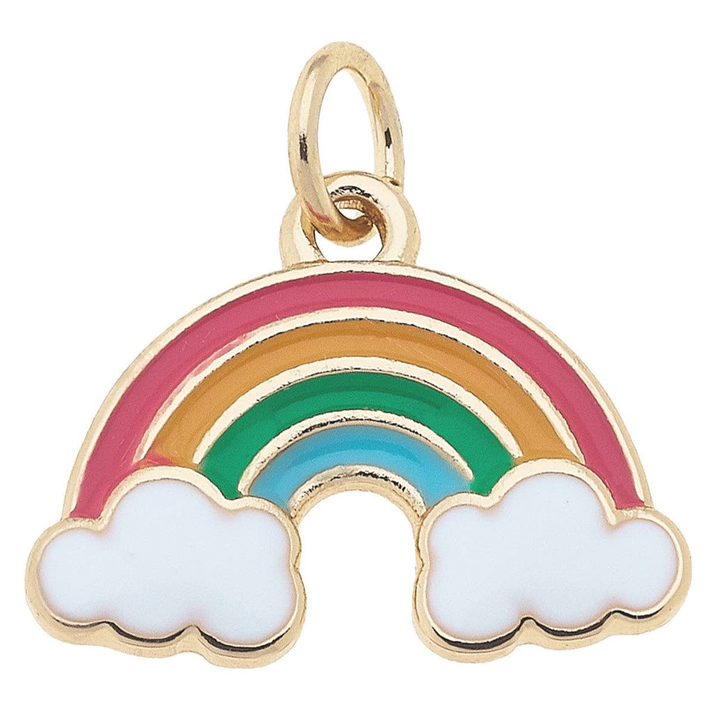 Rainbow Enamel Charm in Multi