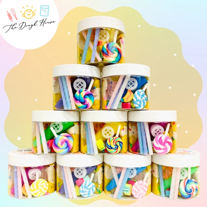Fun Size Birthday Magical Dough Jars