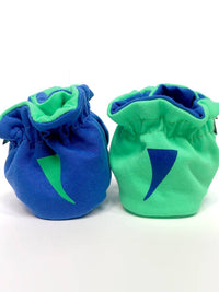 T-Rex & Triceratops Dinosaurs Non-Slip Baby Booties