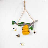 Baby Mobile - Bee Hive and Honey Bee