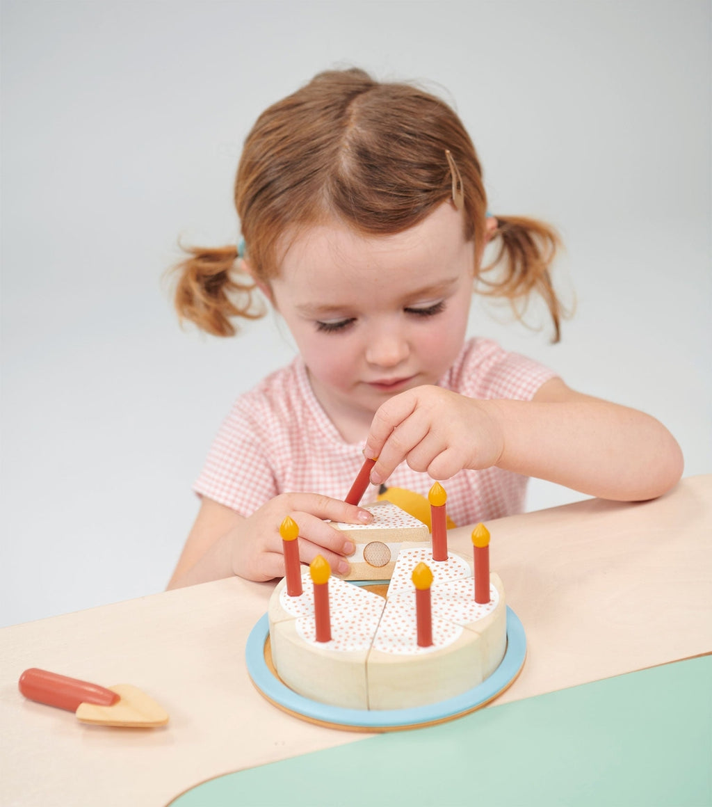 Wooden Party Cake Toy Set