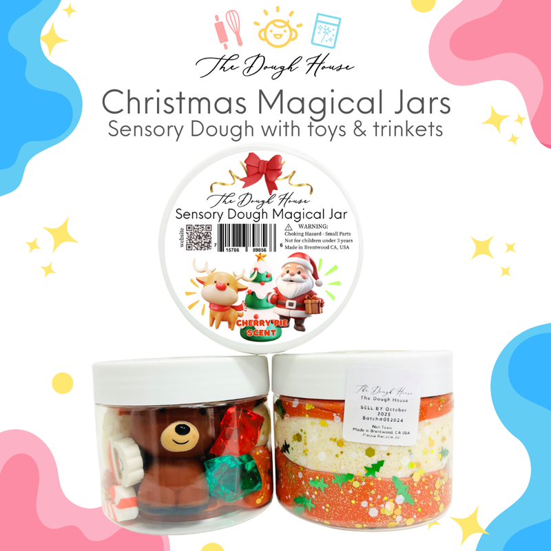 Winter Magical Dough Jar: Santa