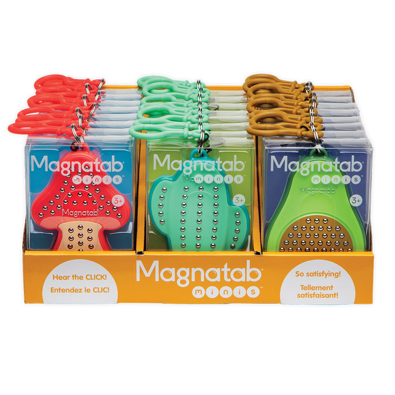 Magnatab Minis Assorted 24PC Magnet Toy - Stocking Stuffer