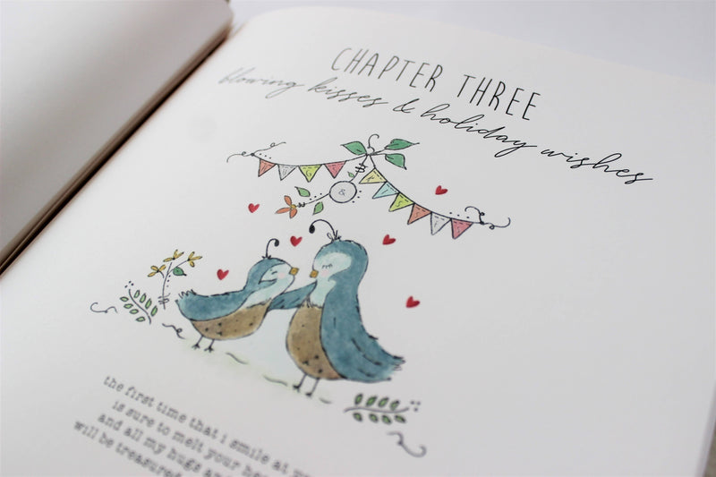 Floral Fox Baby Memory Book