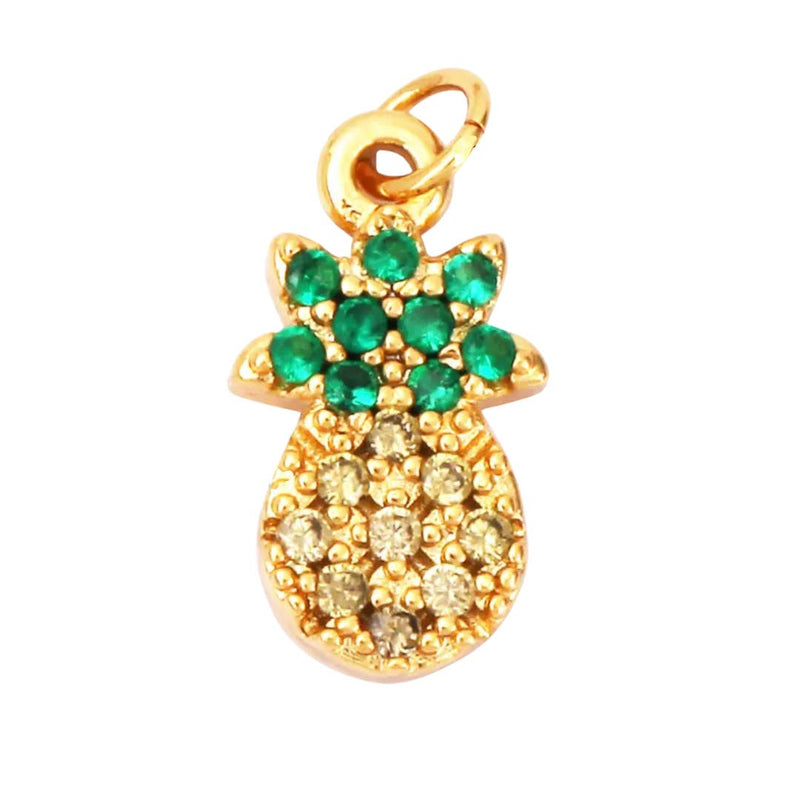 Pave Pineapple Charm